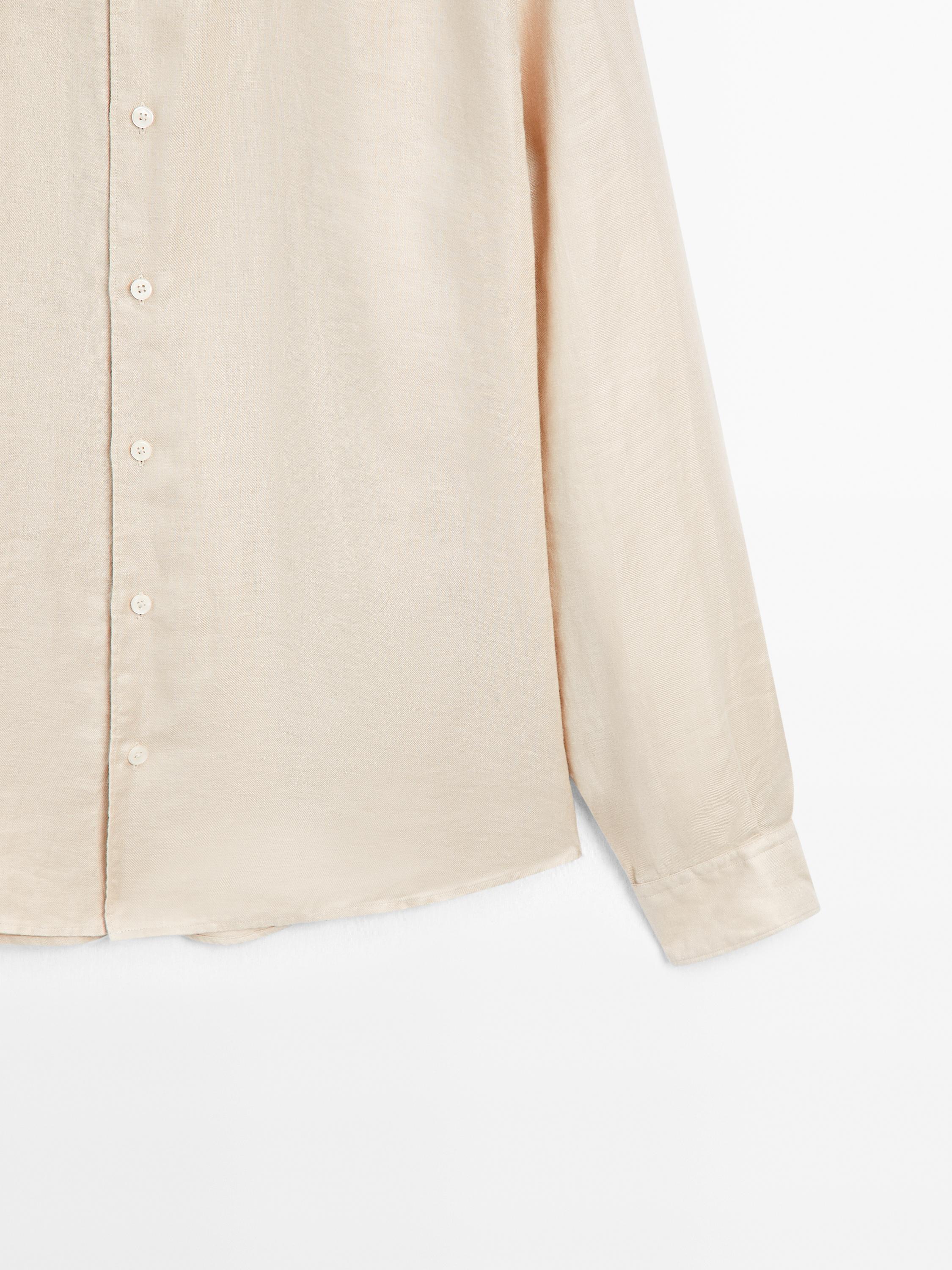 Lightweight regular fit twill shirt