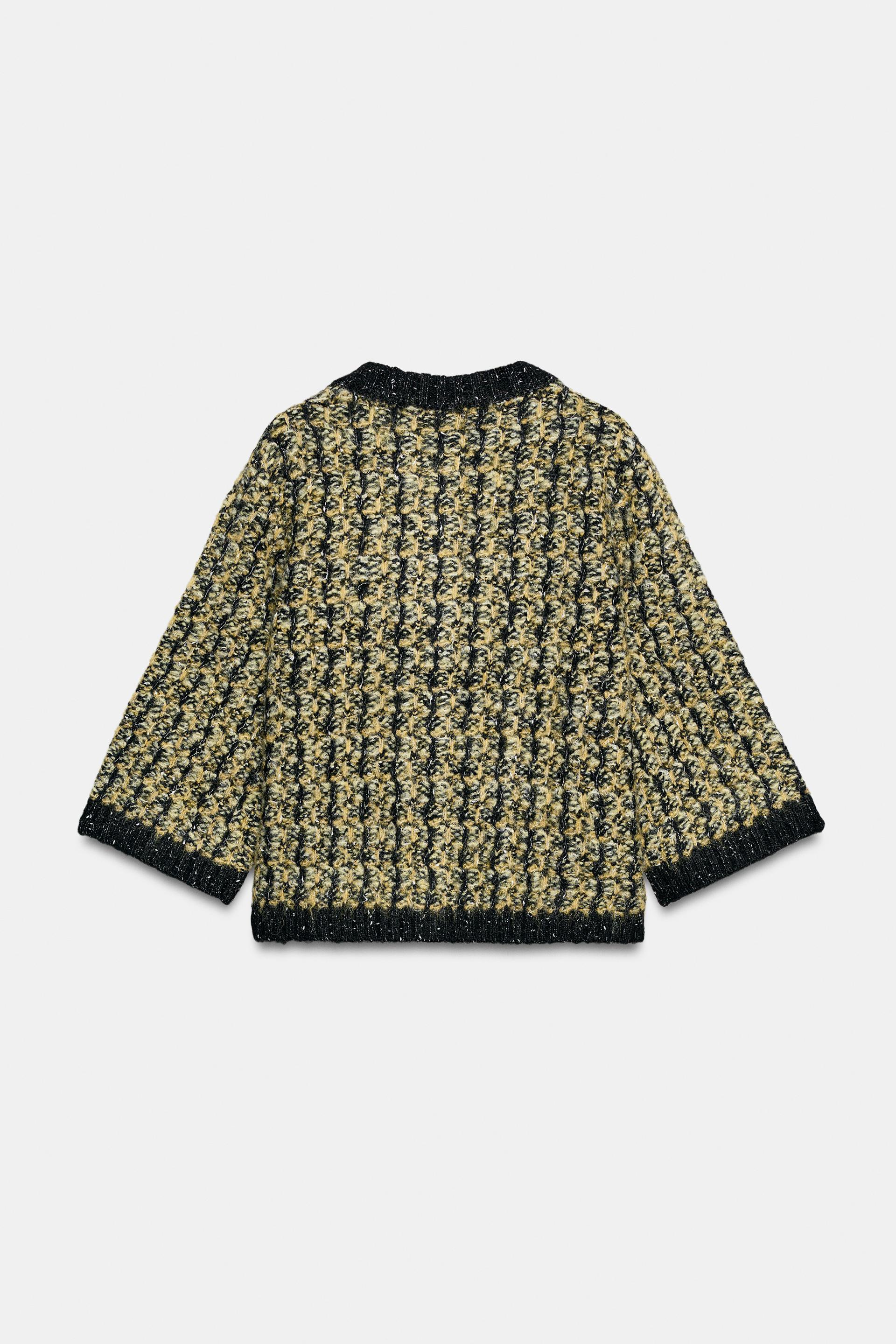 BRUSHED EFFECT CARDIGAN thumbnail 9