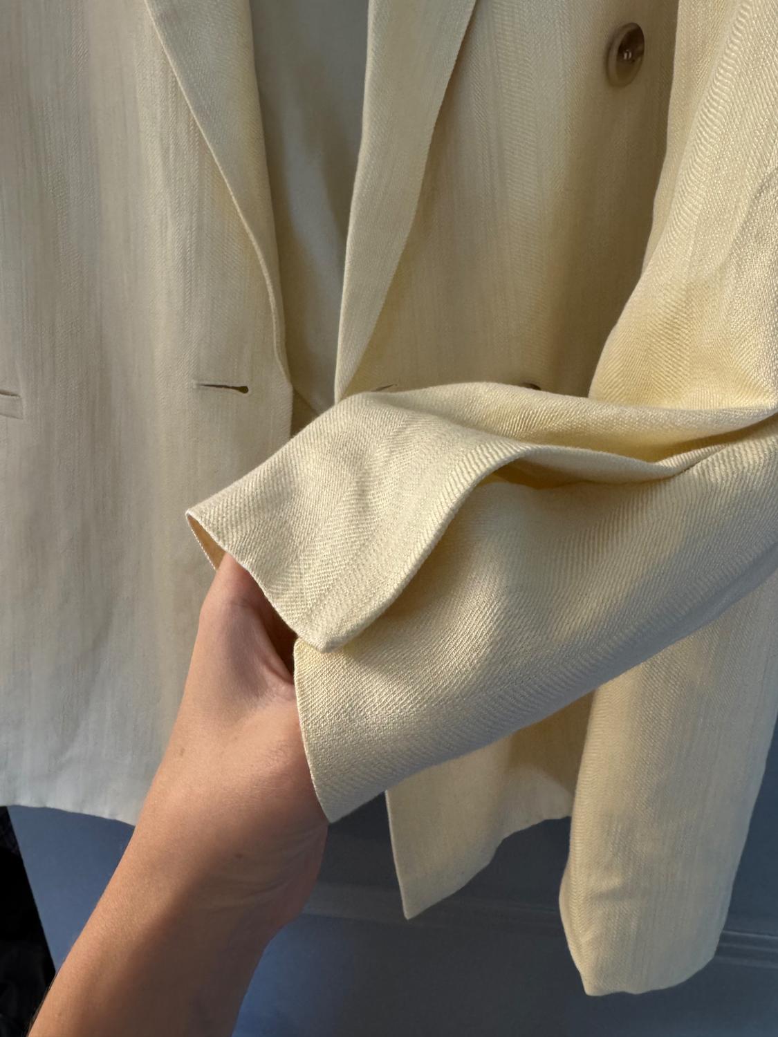 BLAZER MINIMAL CON LINO ZW COLLECTION - Image 3