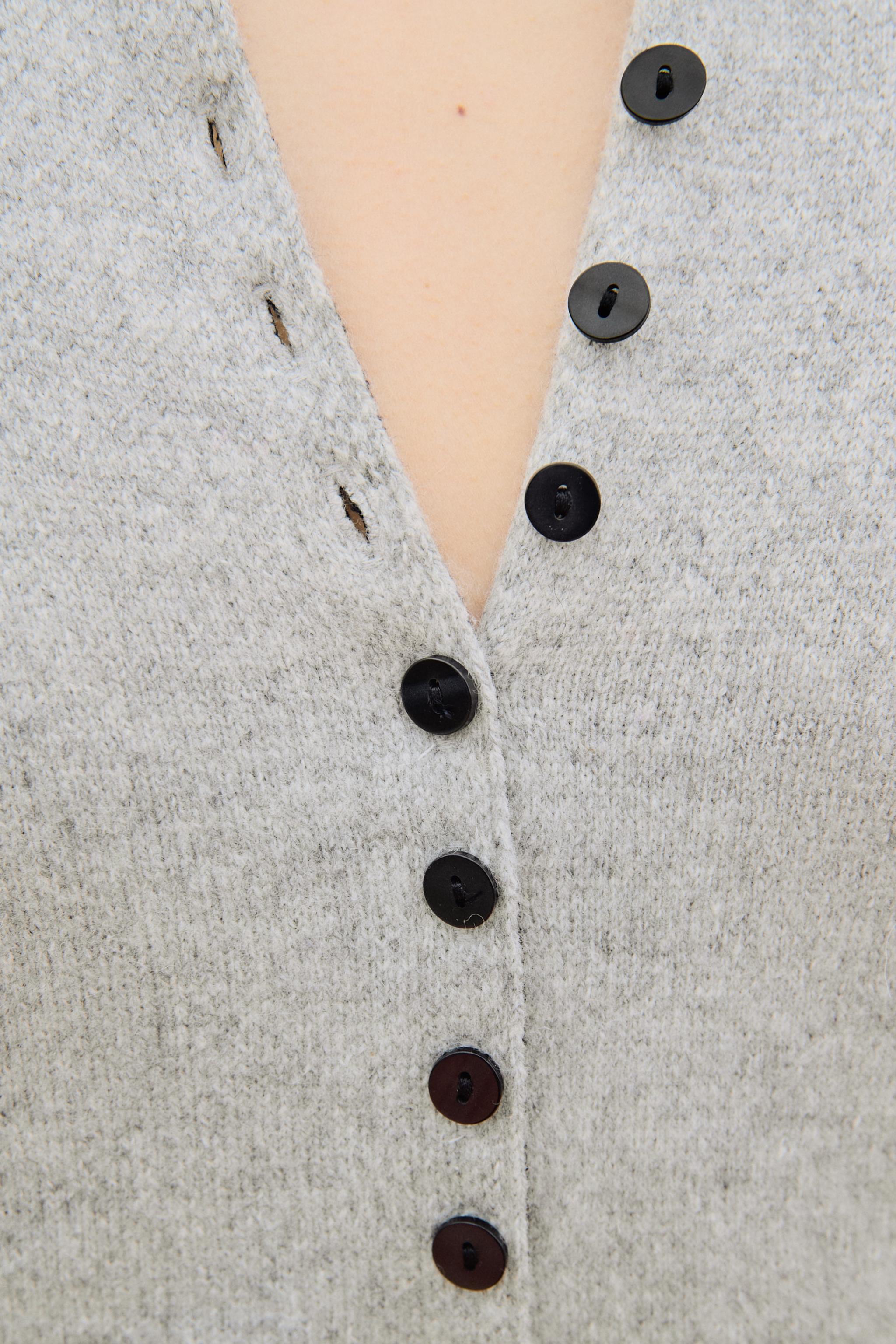 Женские куртки Zara 100% WOOL MOCK NECK JACKET — фото 4