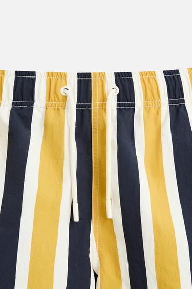 STRIPED REGULAR SWIMMING TRUNKS - various by Zara - Image 8