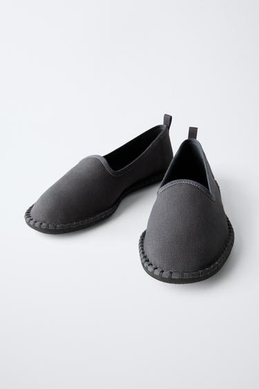 SLIPPERS CANVAS ÉDITION LIMITÉE - Gris de Zara - Image 2