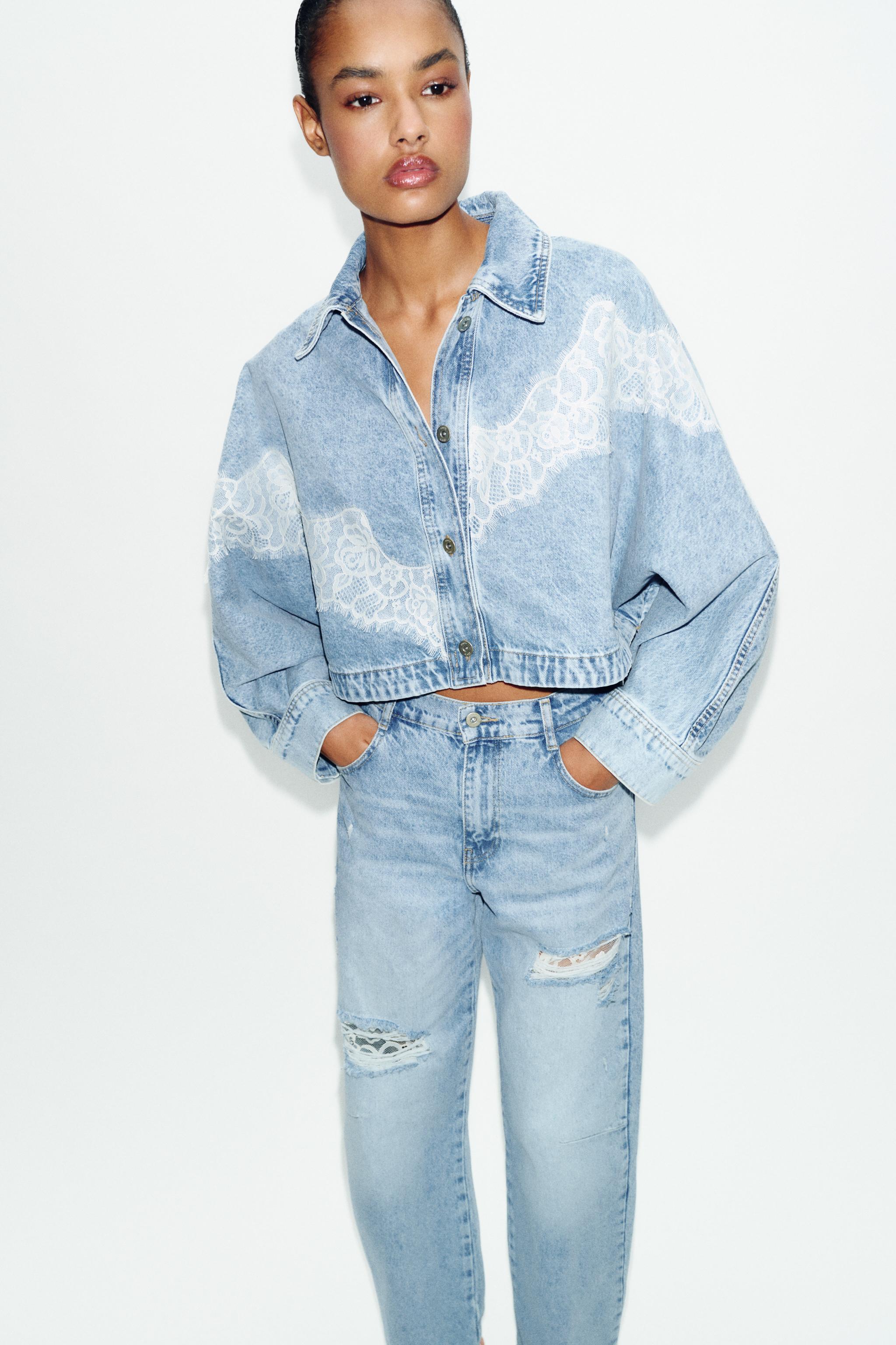 Z1975 DANTELLİ BAGGY JEAN - Görsel 2