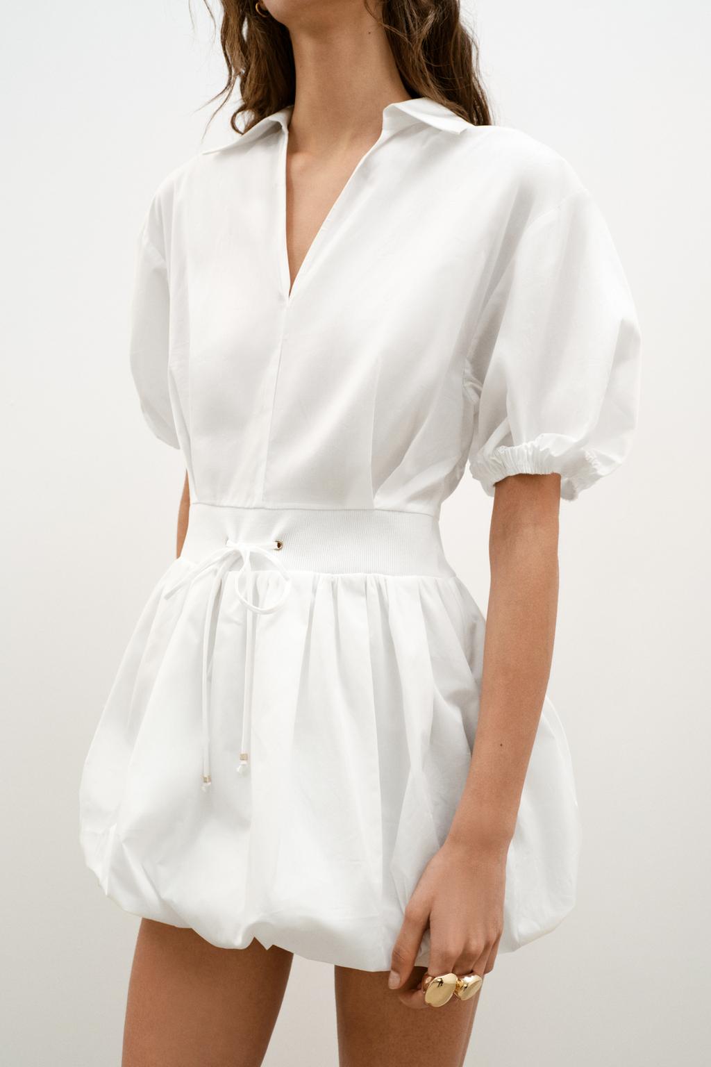 POPLIN MINI DRESS - image 2