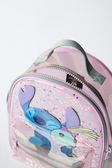 Zara LILO & STITCH © DISNEY MINI VINYL BACKPACK - Off White