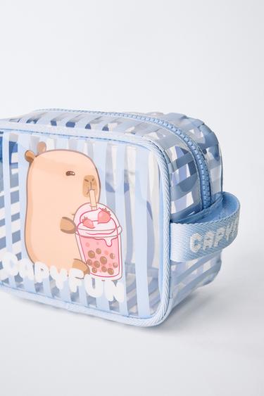 TROUSSE DE TOILETTE CAPIBARA CAPYFUN © - Bleu de Zara - Image 3
