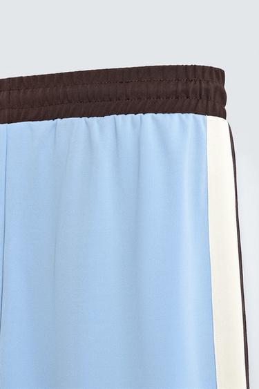 CONTRAST JOGGER TROUSERS HARRY LAMBERT FOR ZARA X DISNEY - Sky blue by Zara - Image 9