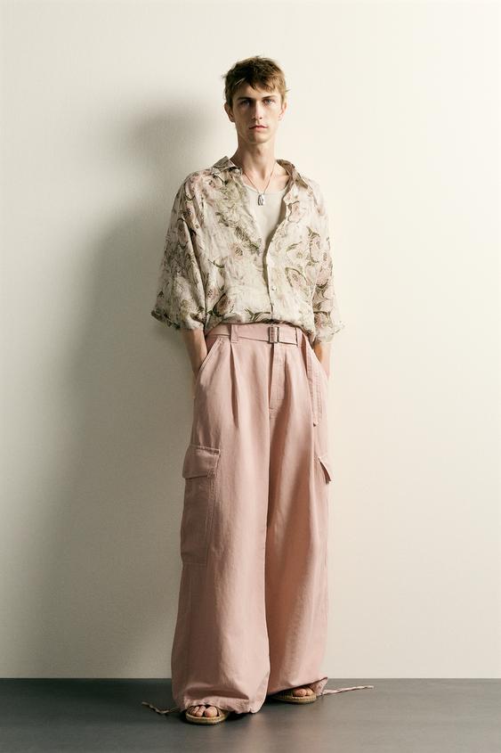 RNGLN FLWR SHRT - Printed by Zara - Image 0