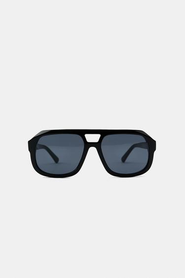 LUNETTES DE SOLEIL AVIATEUR - Noir de Zara