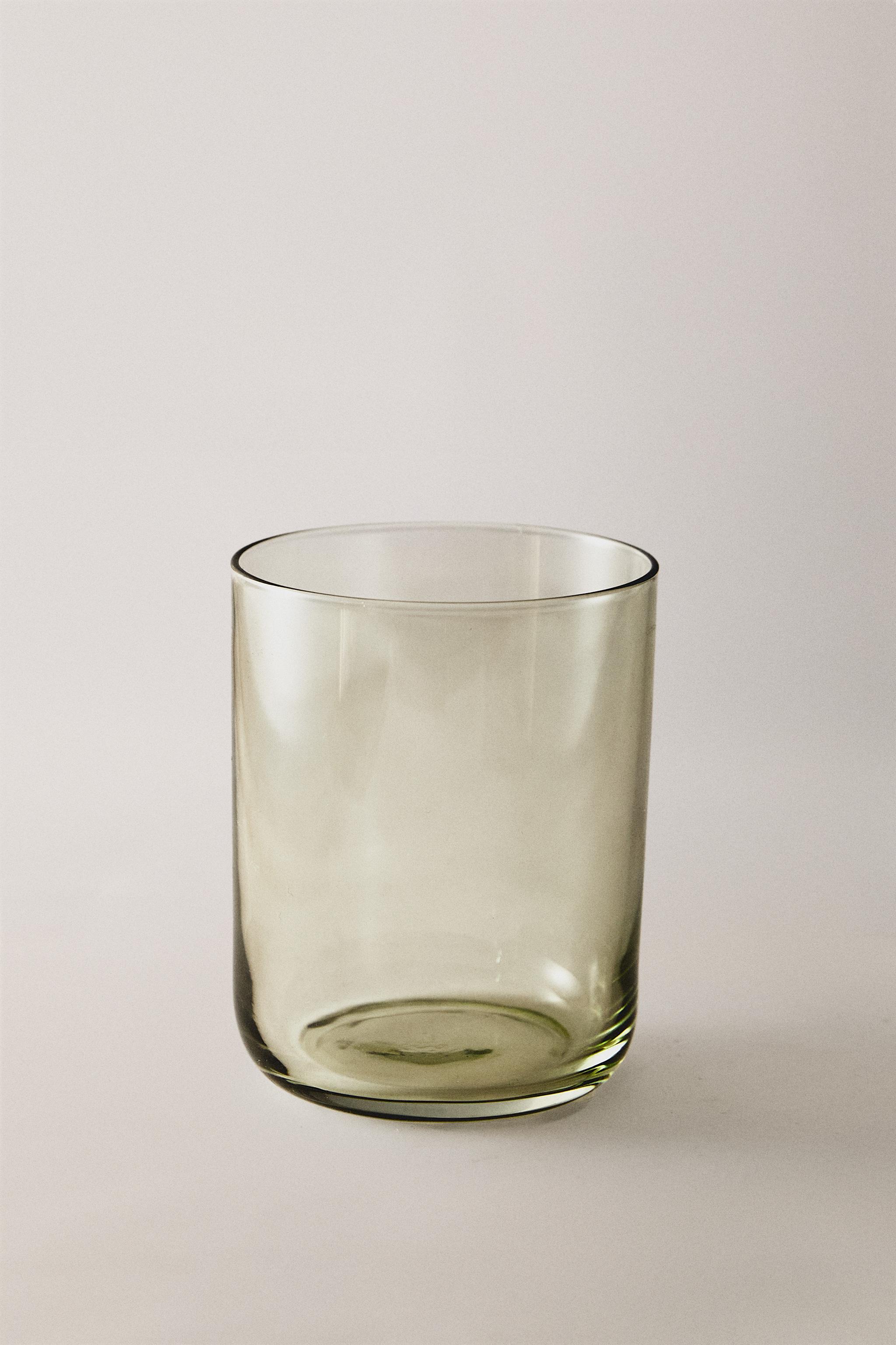 SOLID COLOR GLASS TUMBLER