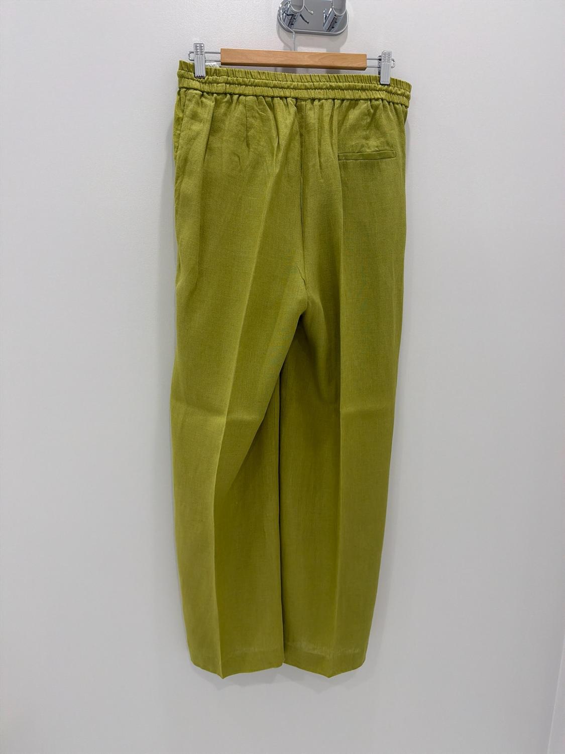 WIDE LEG LINEN PANTS - Image 3
