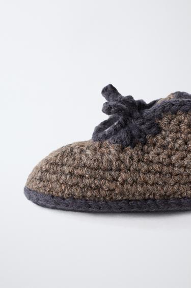 BOOTIES WITH BOW - Brown by Zara - Image 6