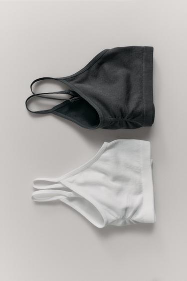 9-14 JAAR/ SET VAN TWEE SEAMLESS TOPS - Multicolour van Zara