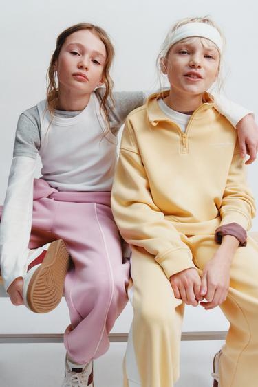 MODAL SLOGAN SWEATSHIRT - Yellow by Zara - Image 6
