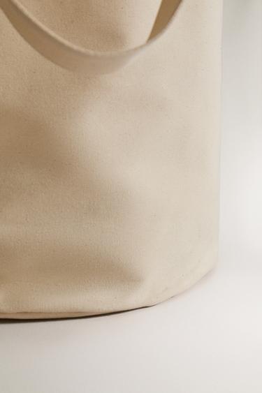 PANIER À LINGE - Beige clair de Zara - Image 3