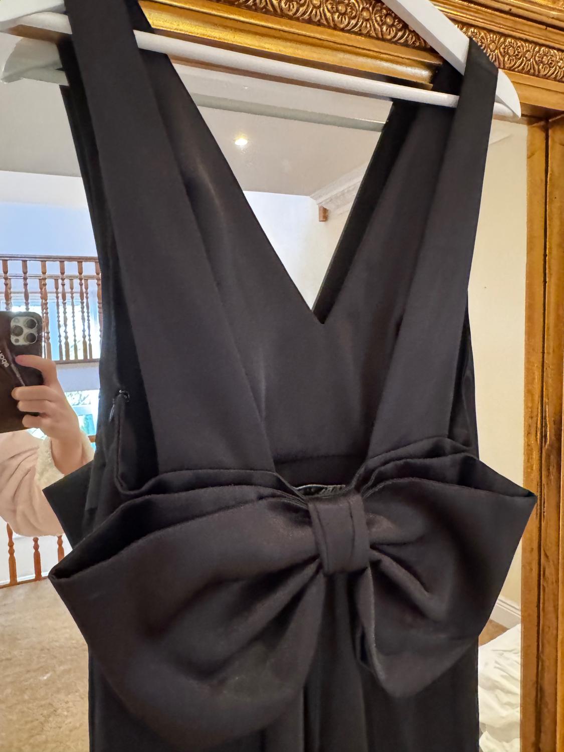 MINI DRESS WITH BOW - Image 9