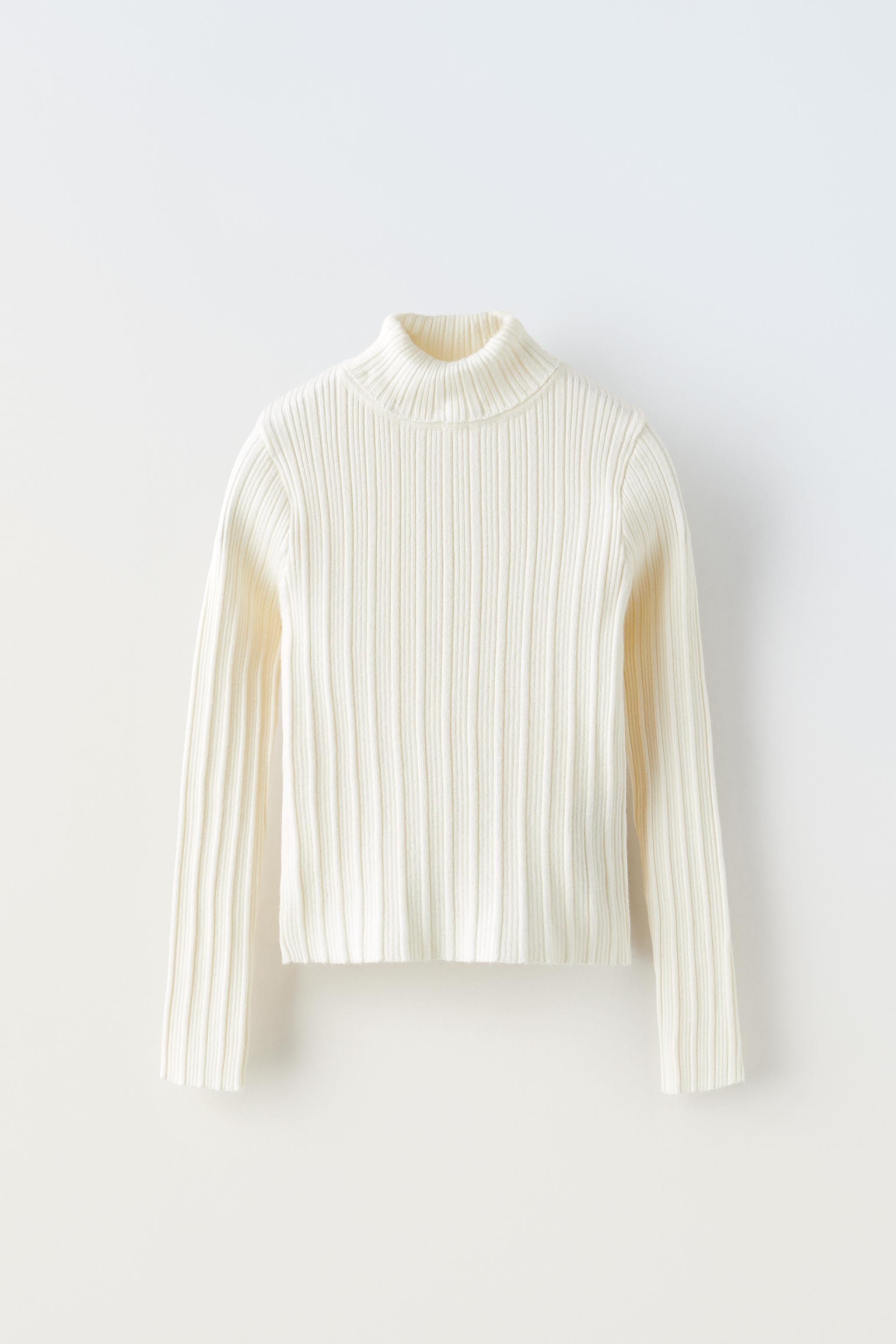 Zara 2025 ribbed sweater