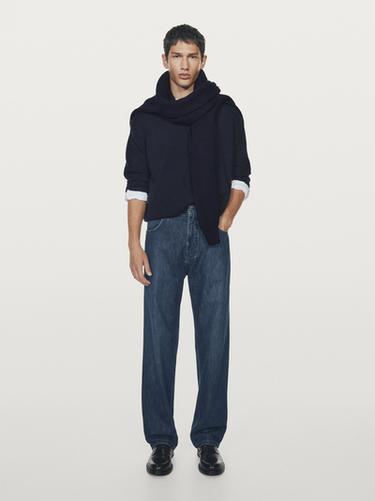 Jeans wide leg - Índigo de Zara - Imagen 0