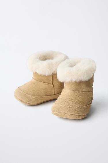 LINED BOOTS - Brown by Zara - Image 2