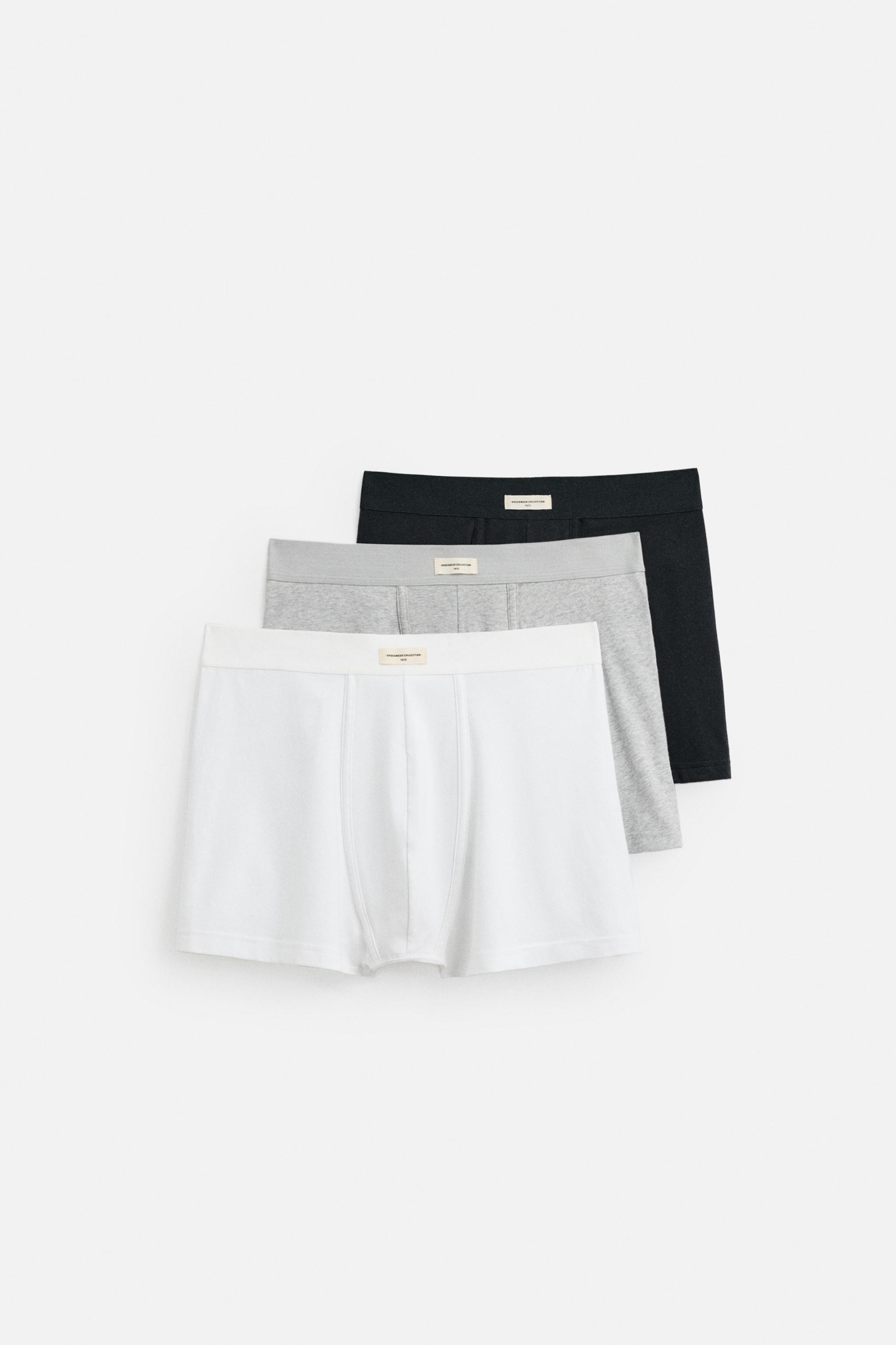 SOFT BOXER BRIEFS 3-PACK