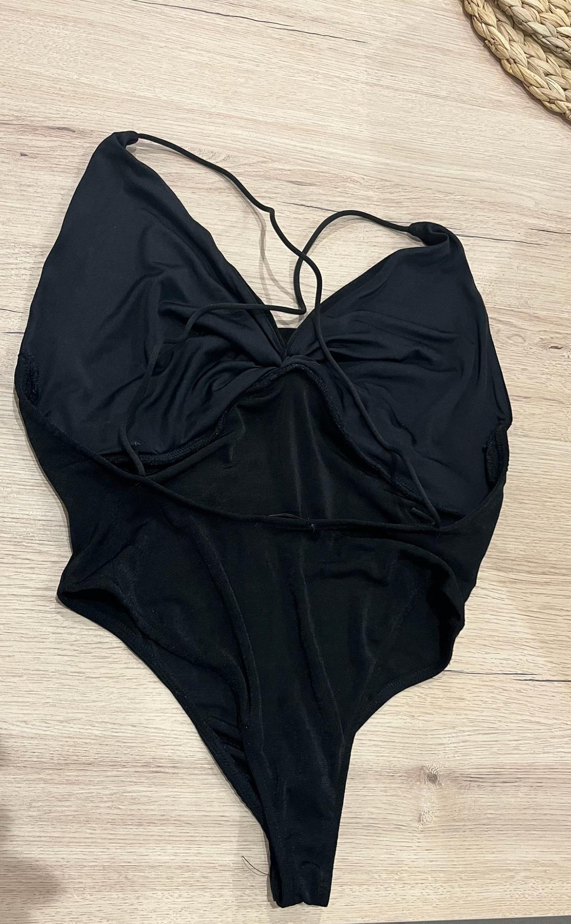 BODYSUIT WITH CROSSOVER NECKLINE - Image 2