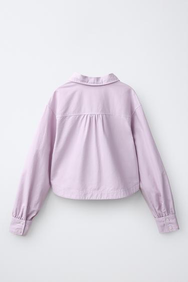 FRUIT OF THE LOOM™ OXFORD SHIRT — Light mauve 2