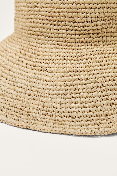 BOB SEAU RAPHIA ÉDITION LIMITÉE - Beige clair de Zara - Image 5