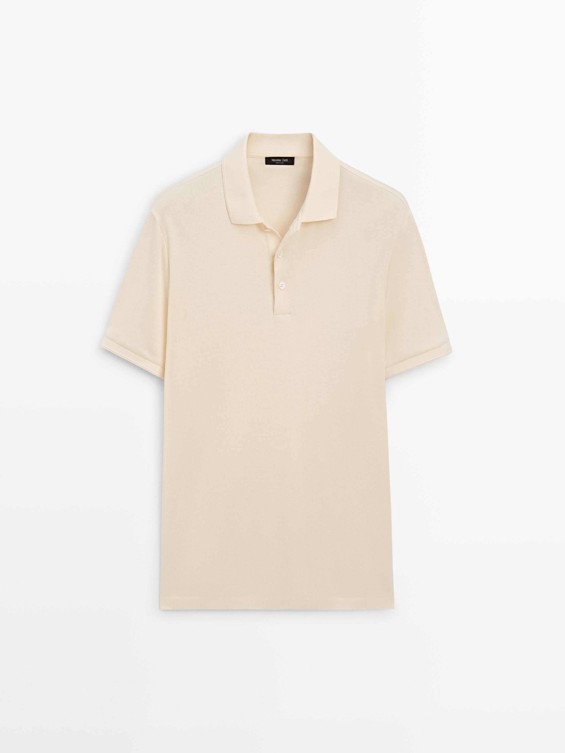 Short sleeve cotton polo shirt — 319