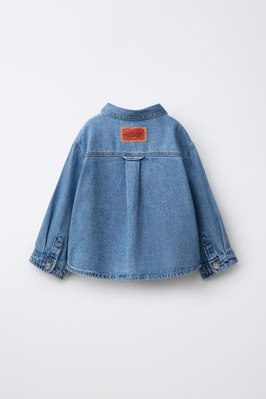 SOBRECAMISA DENIM © DISNEY. - Azul medio de Zara