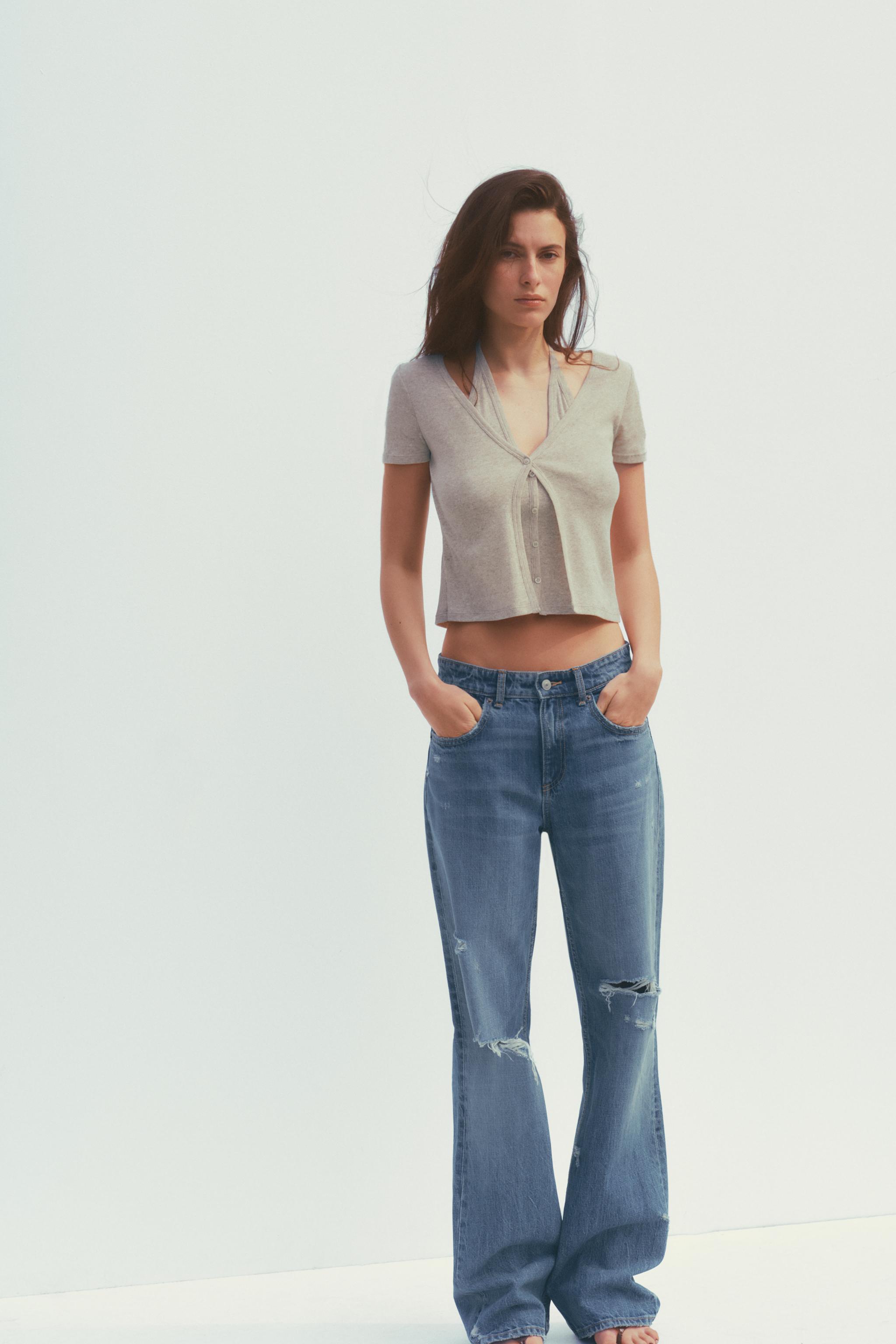 Vネックシャツ - レディース | ZARA 日本