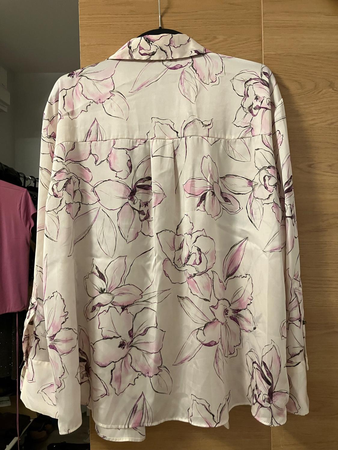 PRINTED SATIN SHIRT - Image 2