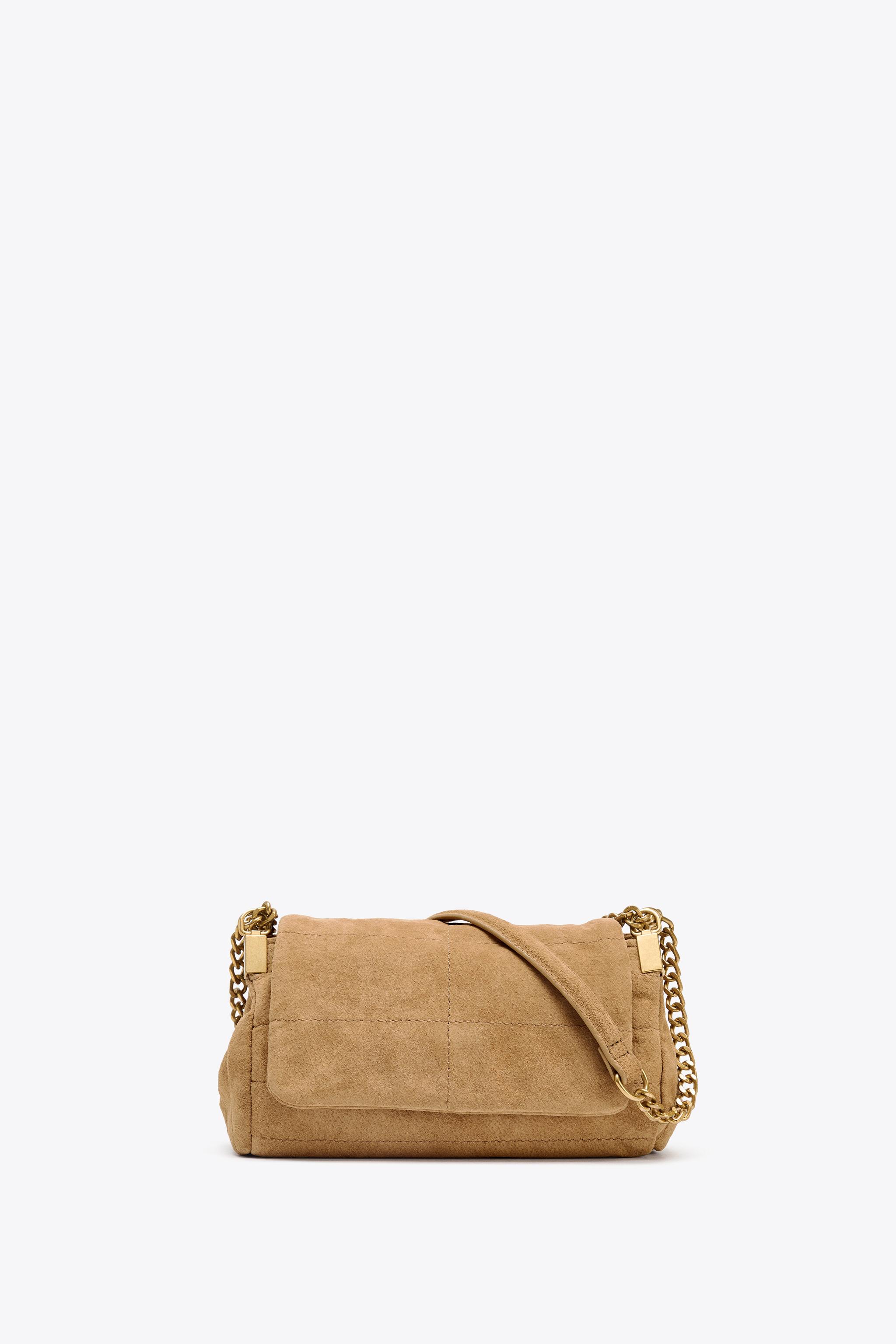 ZARA スエードシティバッグ ZARA スエードシティバッグ - メルカリ