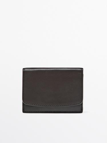 Zara Nappa leather wallet - Brown