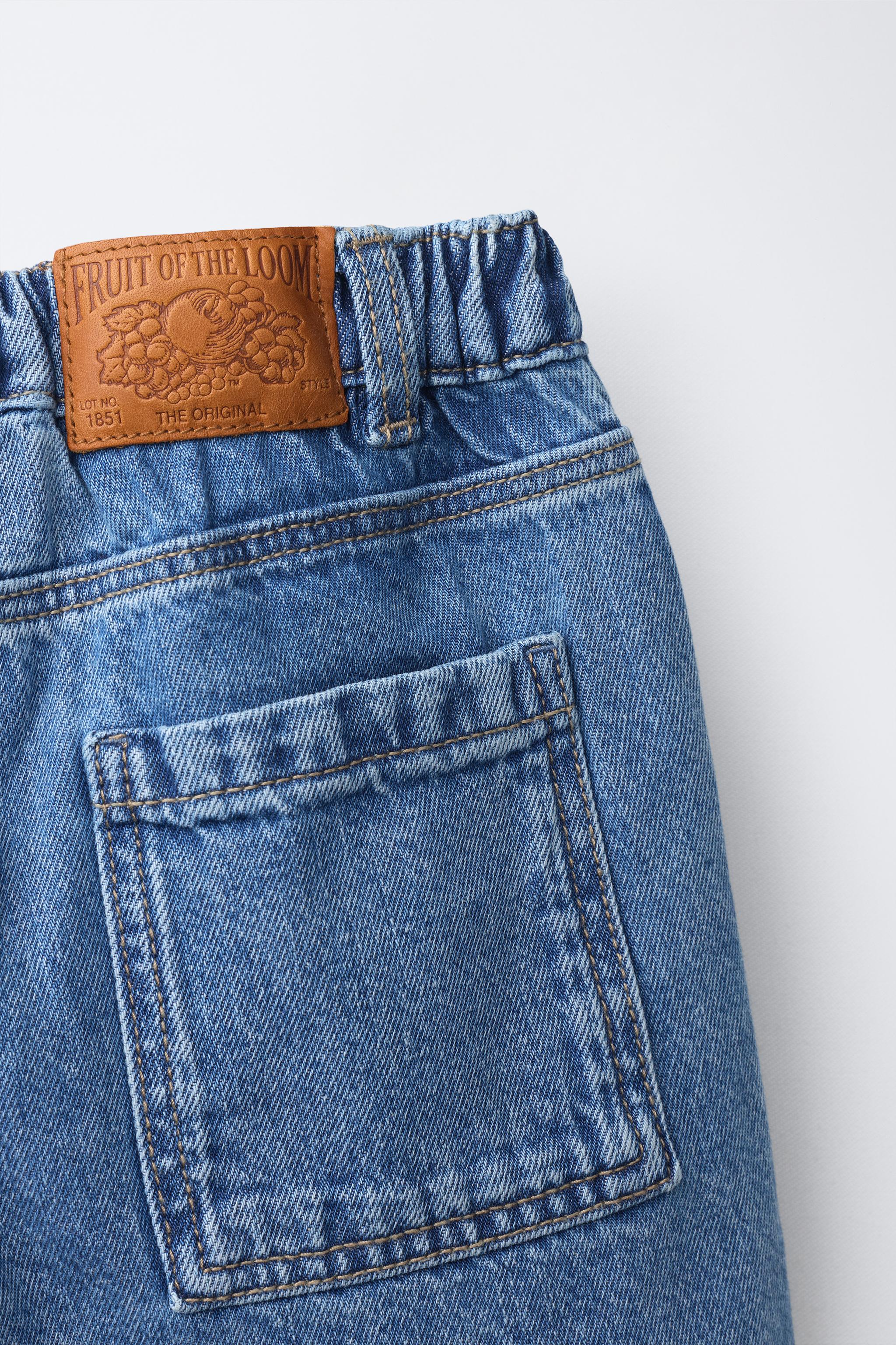 BERMUDA EN JEAN FRUIT OF THE LOOM™