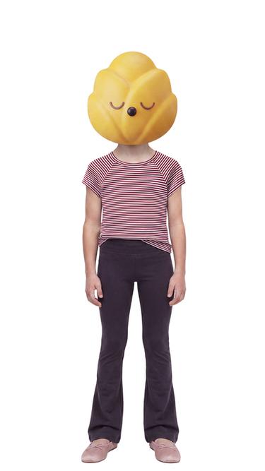 LEGGING ÉVASÉ UNI - Mauve de Zara