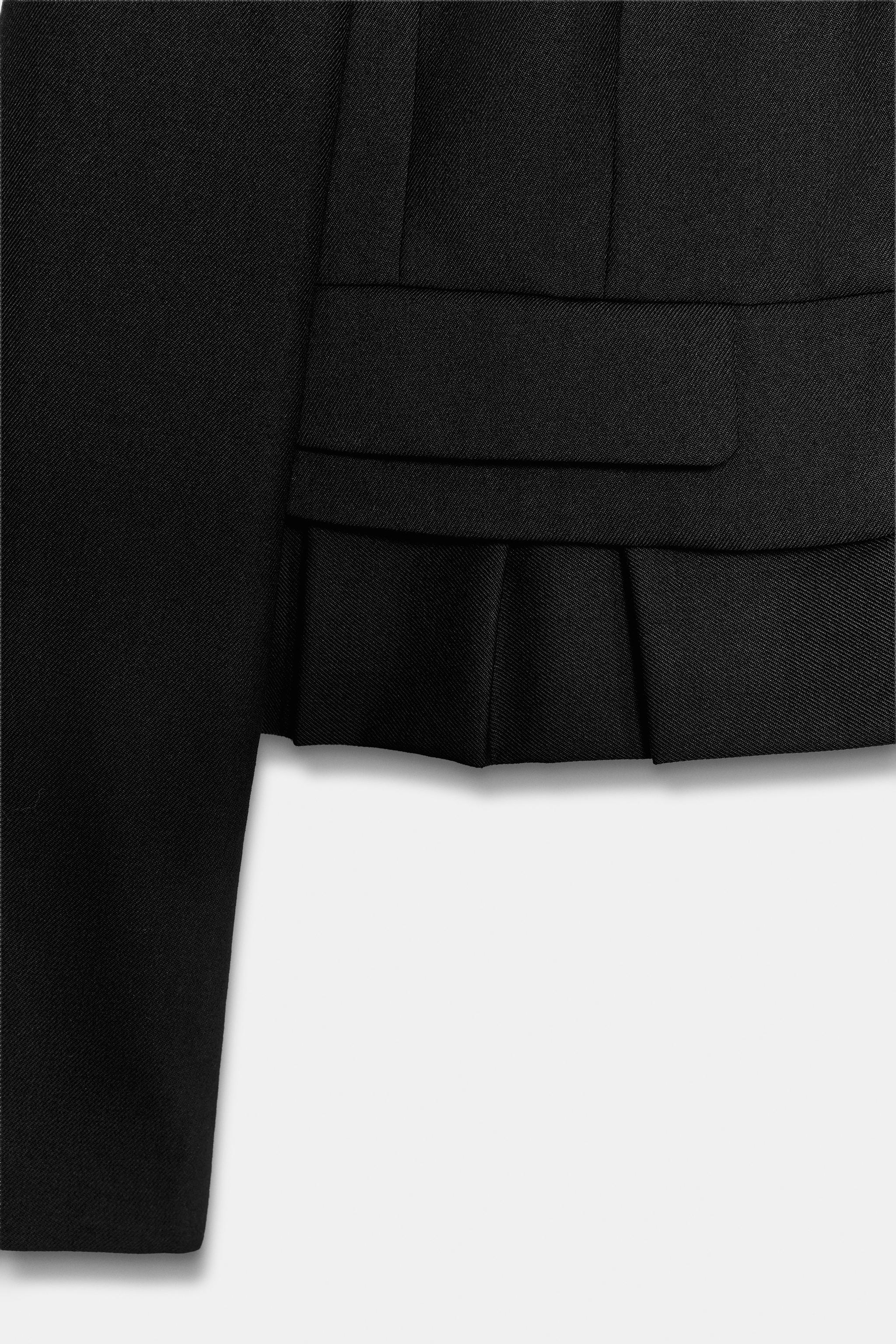 ZW COLLECTION SHORT WOOL JACKET