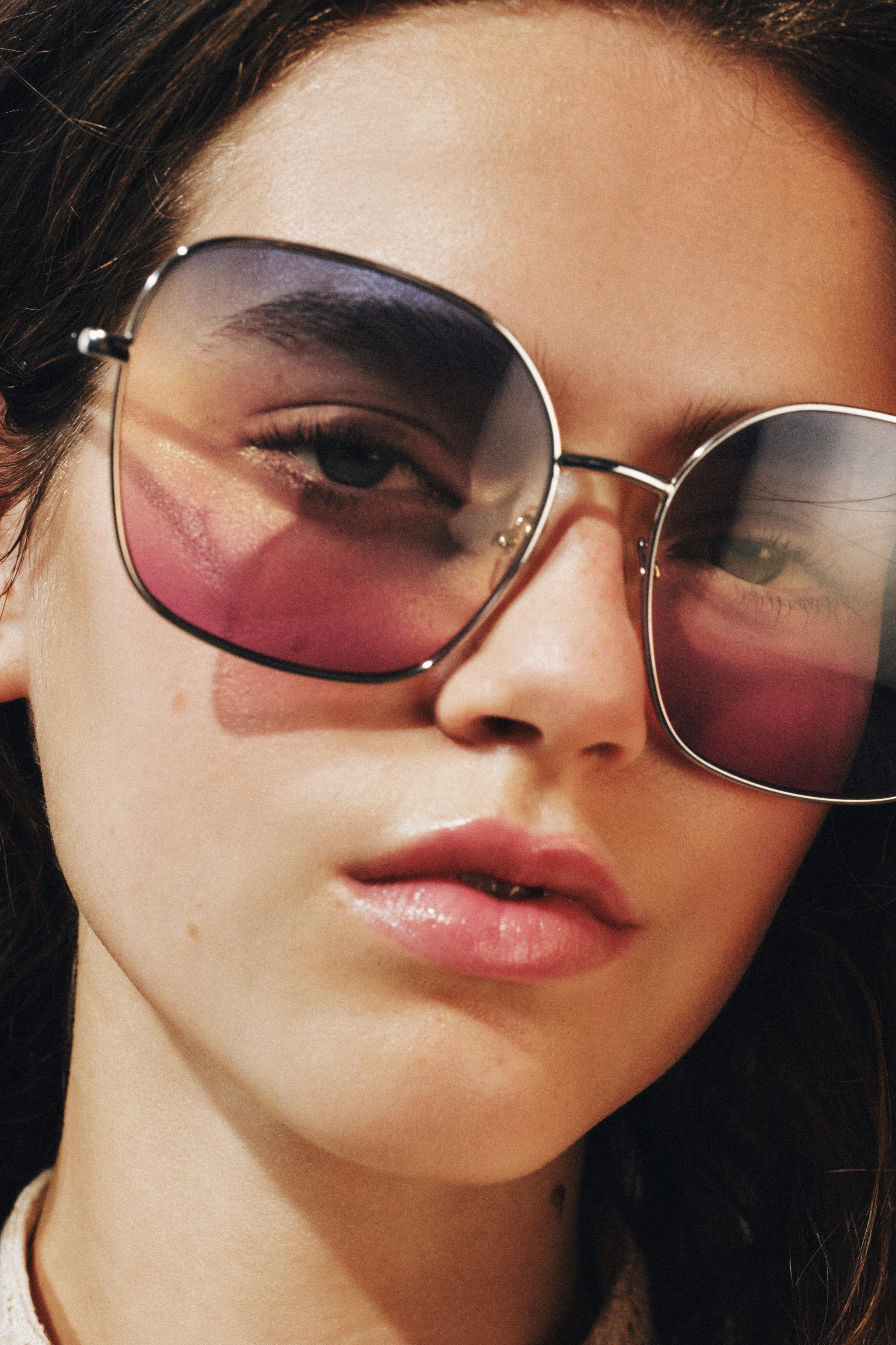 SQUARE METAL SUNGLASSES