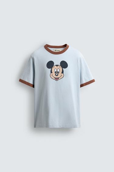 ÁO PHÔNG MICKEY MOUSE HARRY LAMBERT FOR ZARA X DISNEY - Màu xanh da trời từ Zara