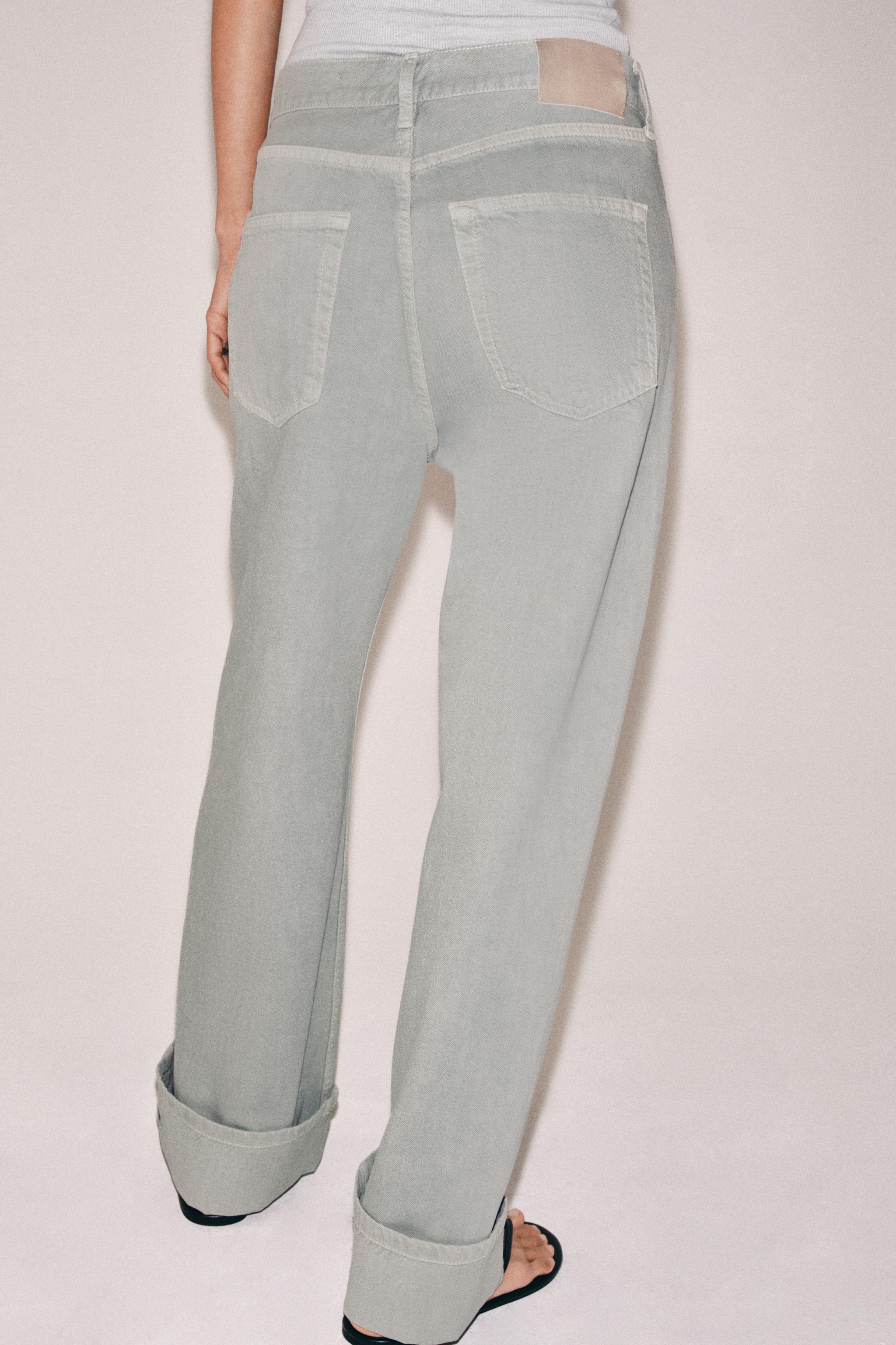 ZW COLLECTION BAGGY ORTA BEL JEAN - Görsel 3