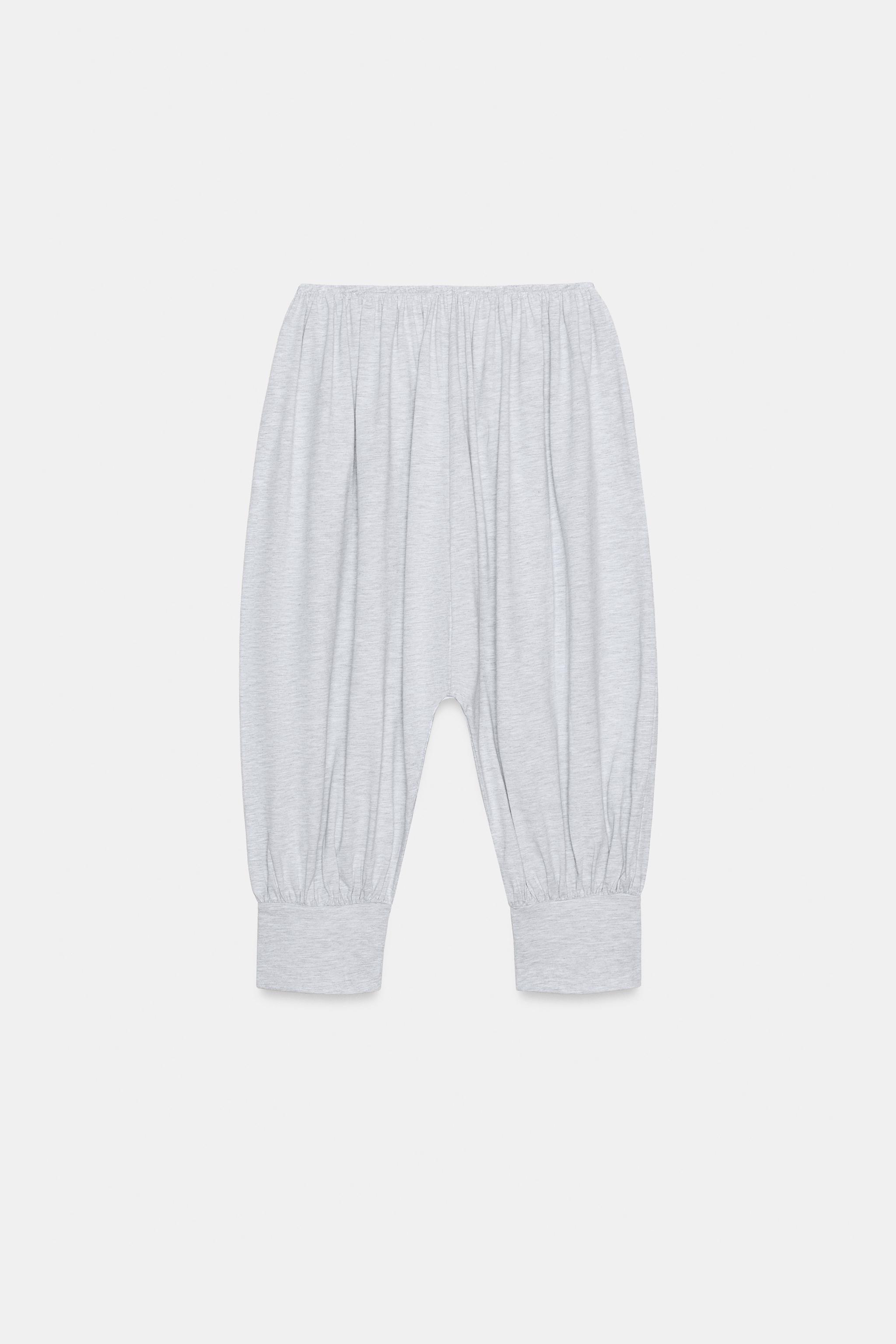 PANTALON CROP BOUFFANT