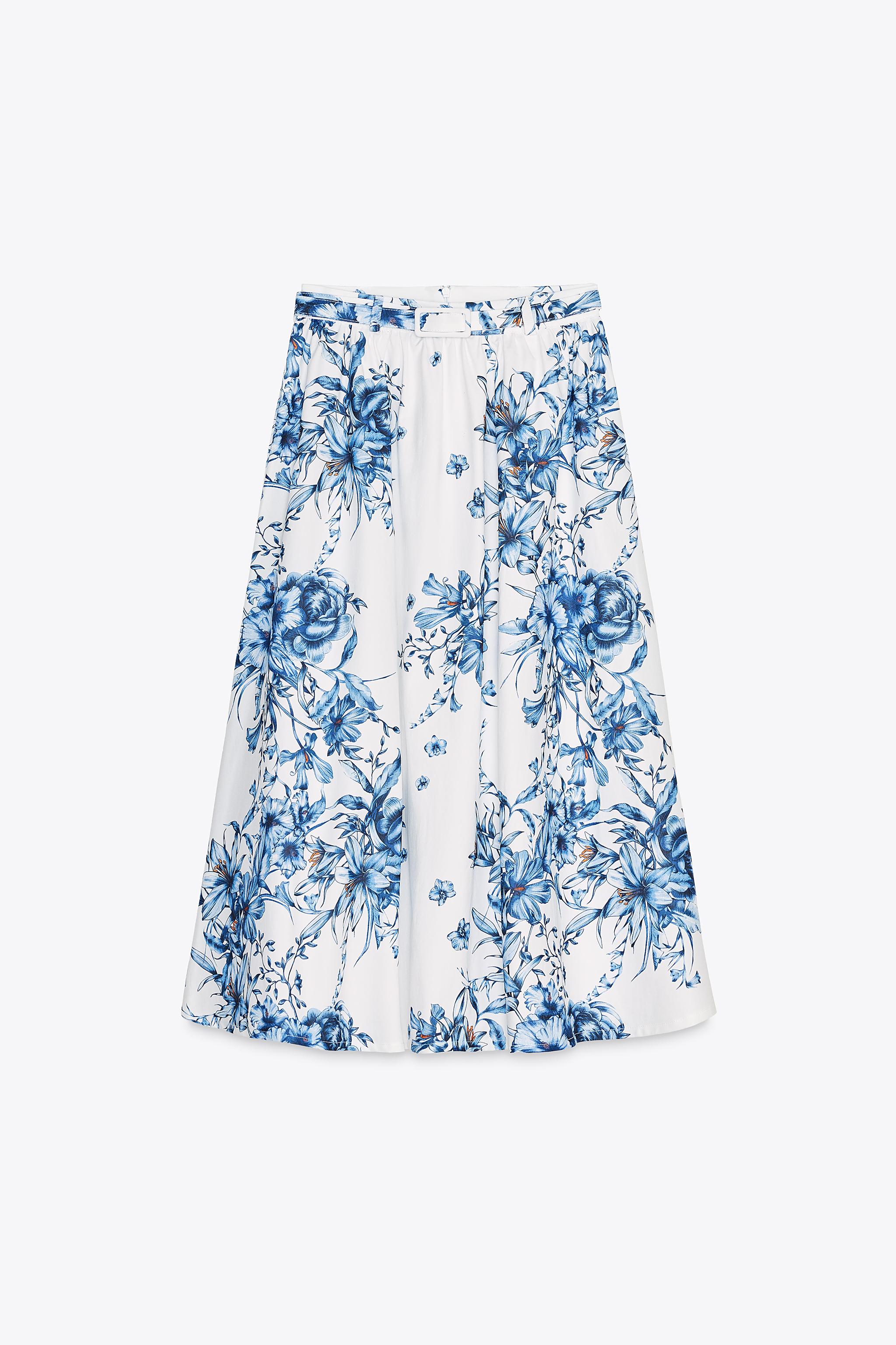 レディースフラワー柄スカート | ZARA 日本