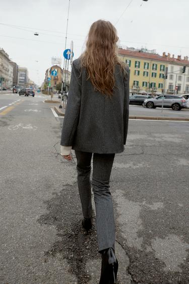 FLARED LEGGINGS - Grey marl by Zara - Image 2