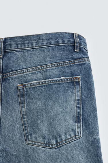 JEAN COUPE ÉVASÉE LARGE - Bleu moyen de Zara - Image 9