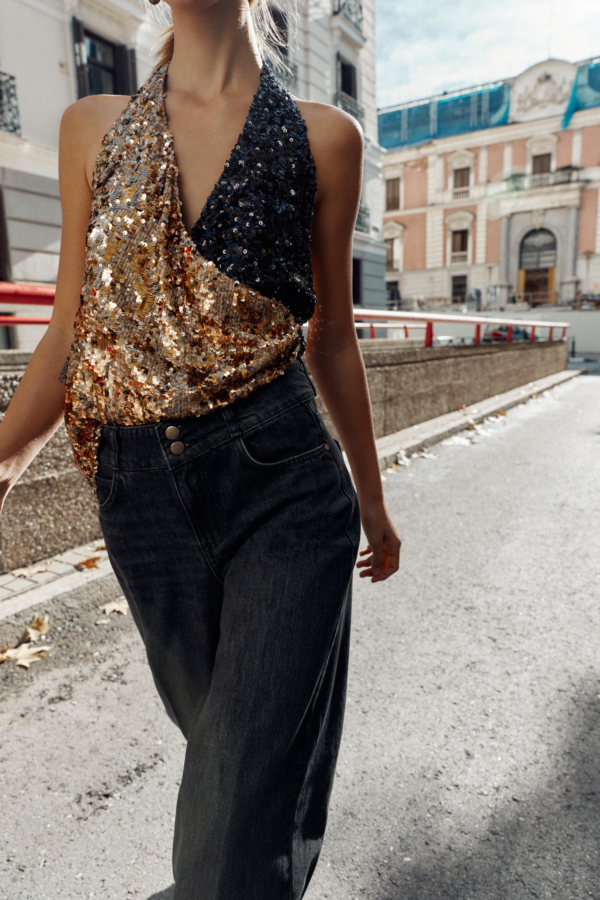 JEAN Z1975 WIDE LEG TAILLE HAUTE