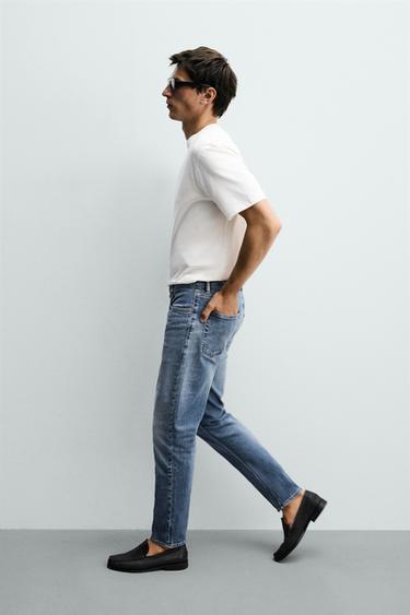 JEAN SLIM BASIQUE - Bleu de Zara - Image 5