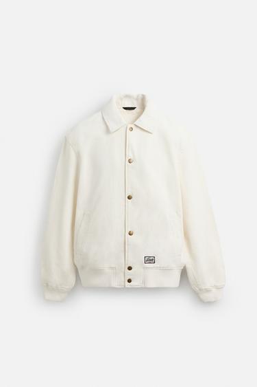 BOMBER JACKET - Ecru by Zara - Image 6