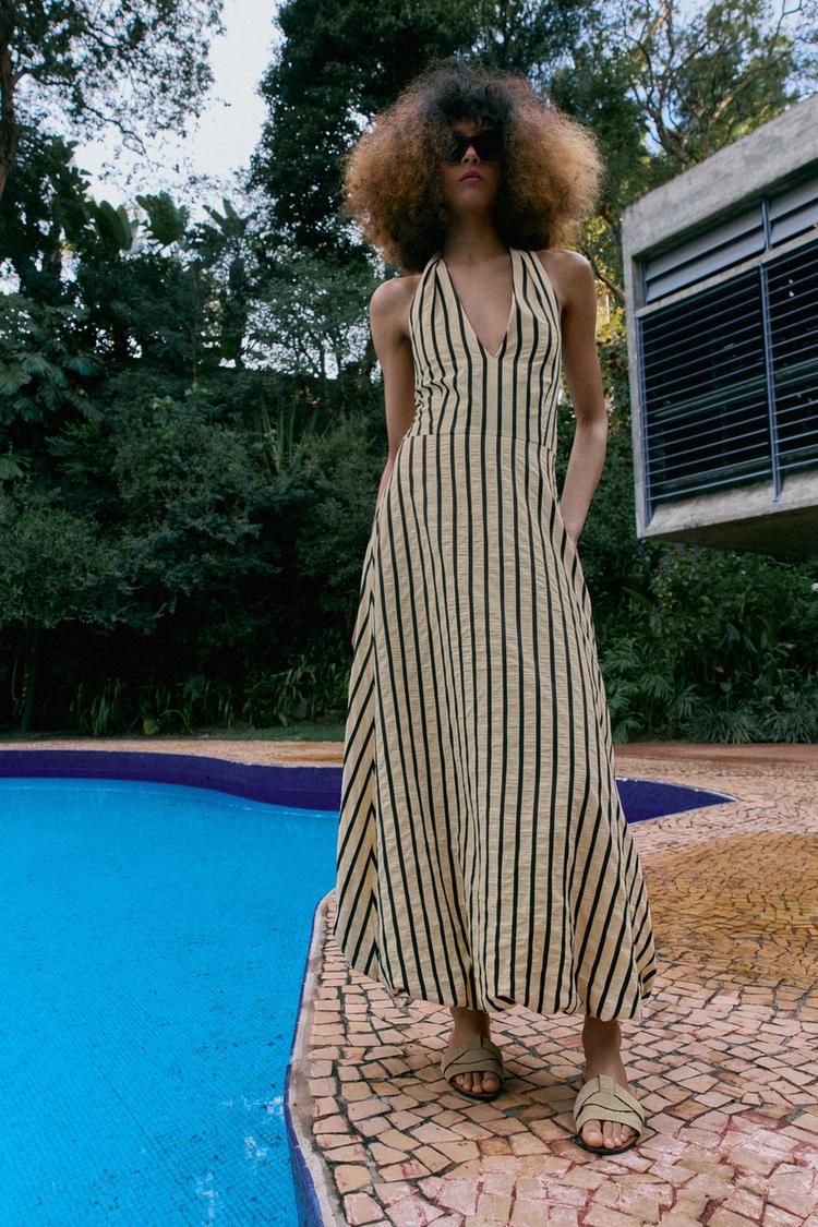 ÇAPRAZ BANTLI DÜZ DERİ SANDALET