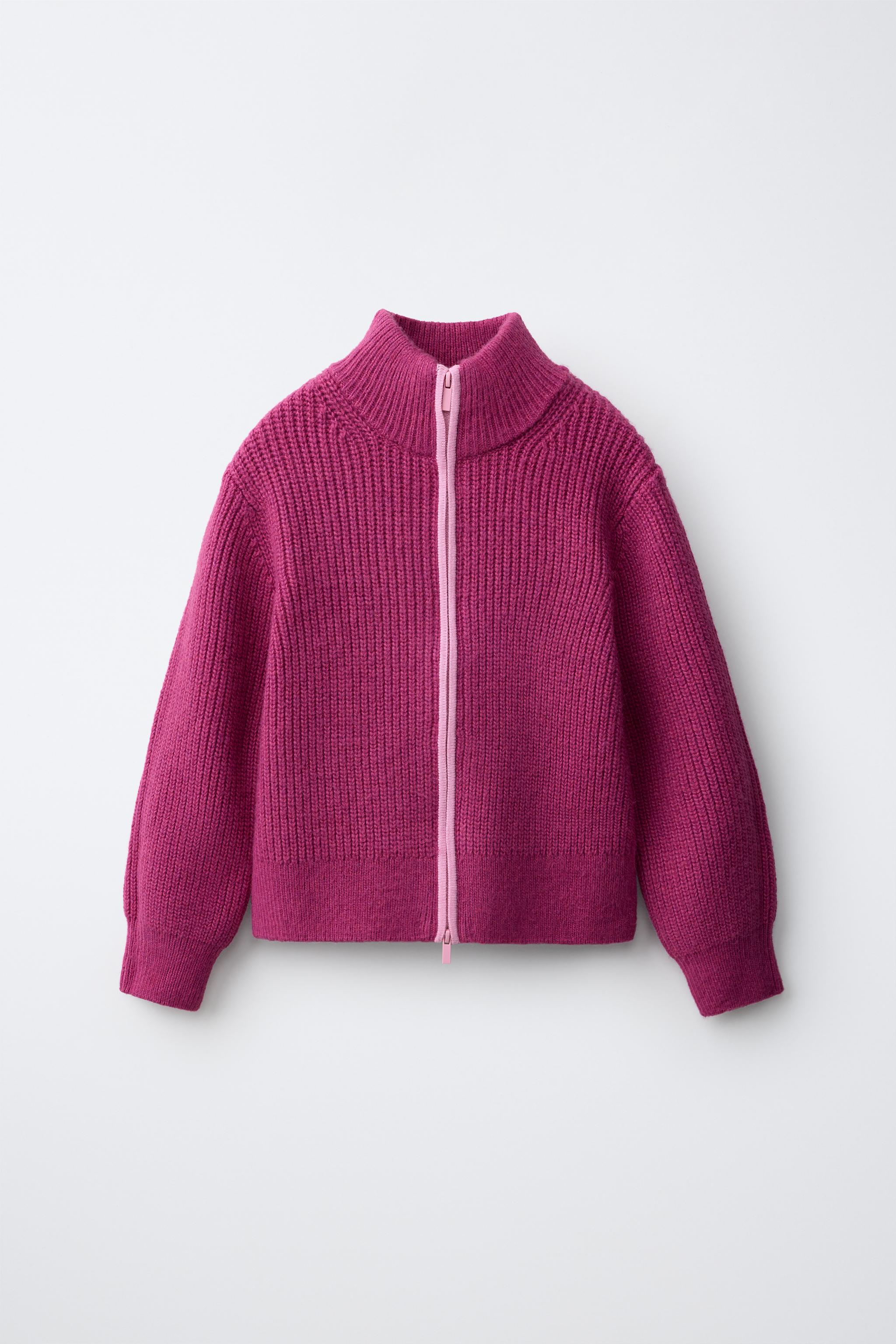 GILET EN MAILLE ZIPPÉ