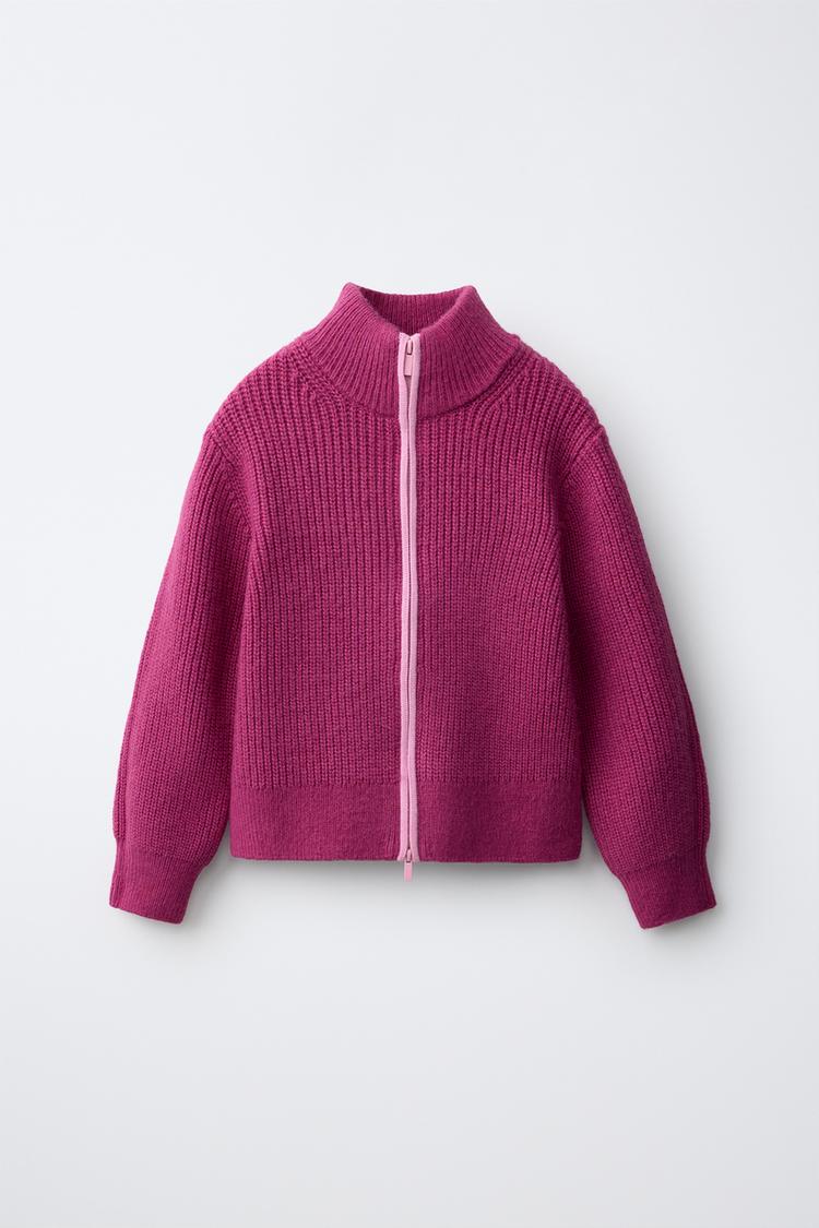 CHAQUETA PUNTO CREMALLERA