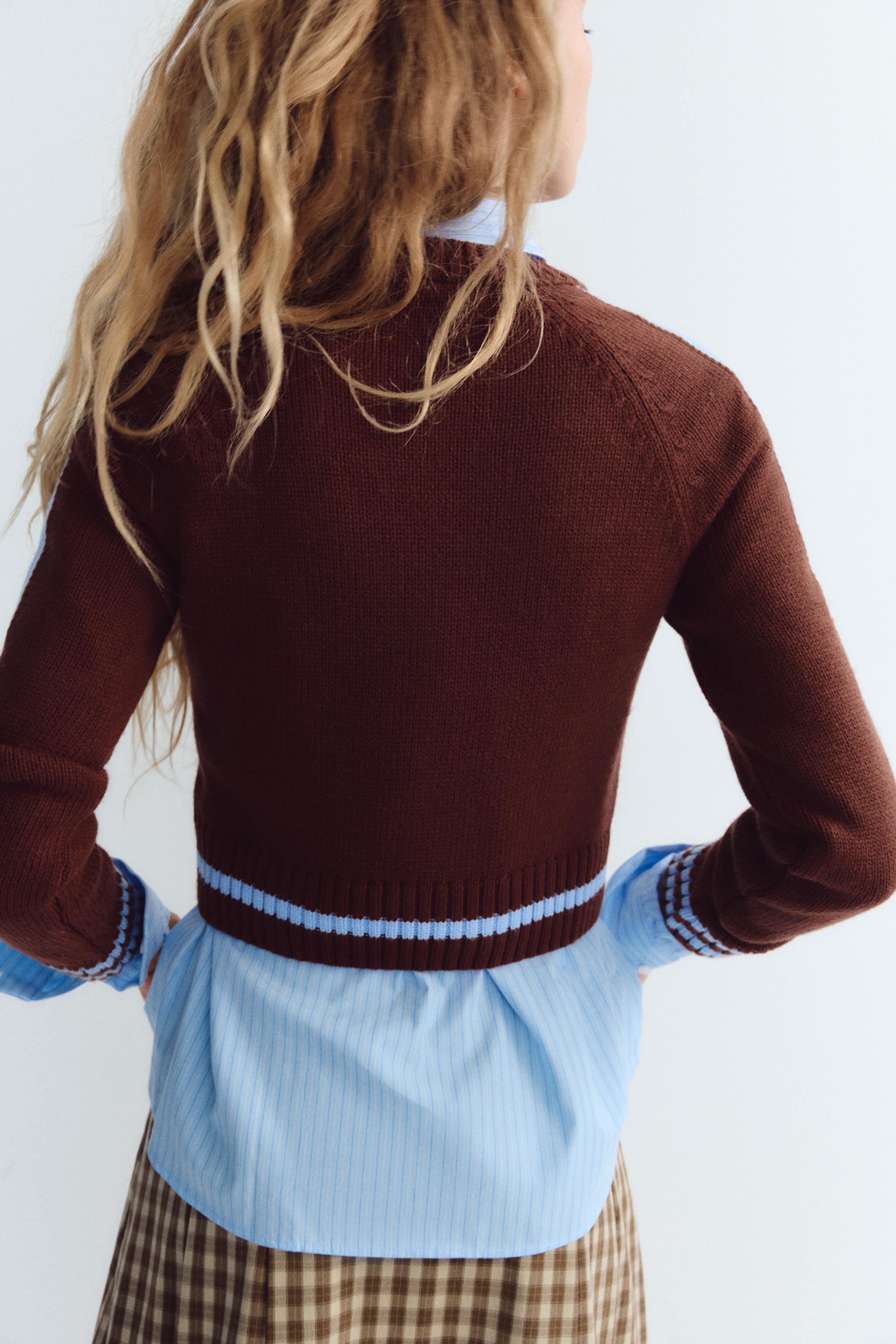 クロップドジャンパー – レディース | ZARA 日本